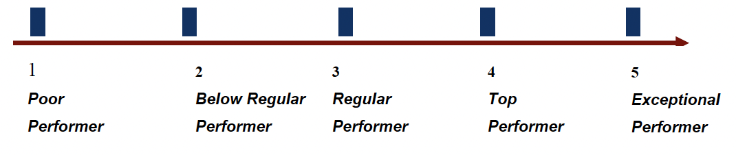 Performance scale